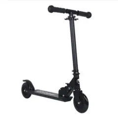 新品未使用　mollon 折りたたみ式キックボード ブラック