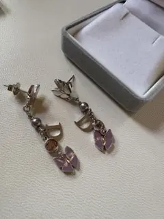 Dior ピアス 両耳 蝶 ロングピアス【最終値下げ】