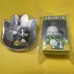 サンリオパッケージチャームバツ丸くんとポチャッコ