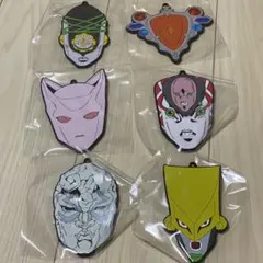 ジョジョの奇妙な冒険　一番くじ　H賞　ラバーコースター　6種