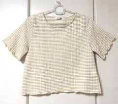 アベイル チェック トップス Mのサムネイル