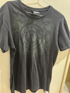 ゴールドジムTシャツ　ブラックカモ　Lサイズ