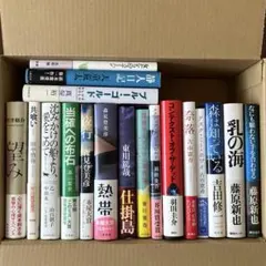 ①小説 18冊セット 単行本　まとめ売り 文学 ミステリー　ハードカバー