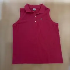 LACOSTE ベストポロシャツ 46 ピンク