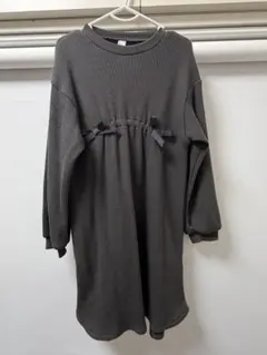 apres les cours グレー 長袖ワンピース 120