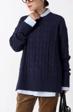 新品未使用✨AP STUDIO SCENTOFグレー Vネック ニット 長袖 AP STUDIO SCENTOF ニット Vネック セーター グレー Fの通販 by