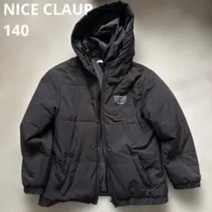 NICE CLAUP 140 中綿ジャケット ブラック