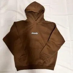 shoundy ブラウン フード付きパーカー