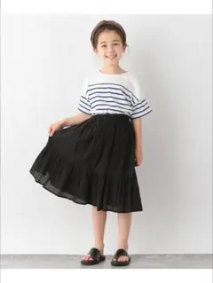 グローバルワーク　ヨウリュウボイルキリカエSK ロング　150cm ブラック