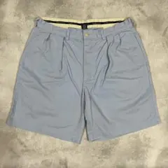 【美品】POLO Ralph Lauren ハーフパンツ W36 ライトブルー