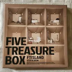 FTISLAND FIVE TREASURE BOX 4th 初回限定盤 CD
