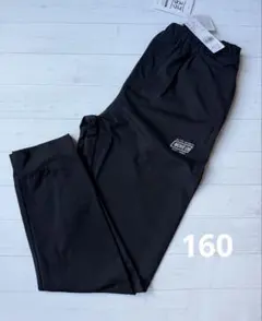 ♦︎未着用品♦︎グローバルワーク新品 スゴラクSTRIPパンツ ブラック 160