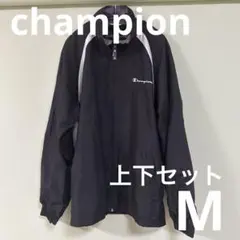 champion チャンピオン 90's 00's ナイロン セット 上下 M