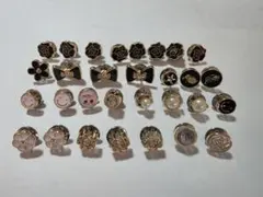 装飾用ボタン　ミニブローチピン　 ３０個セット