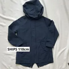 SHIPS 春秋 フード付きジャケット 長袖 ネイビー 110cmのサムネイル