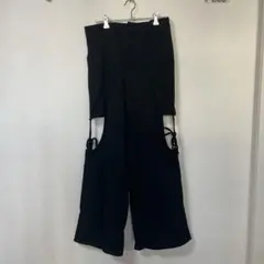 黒 イージーパンツ