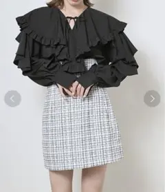 【値下げ中！】SNIDEL ハイウエストスカショーパン