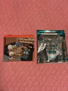 スシローはぴだんぶい キャラクター透明ポーチ