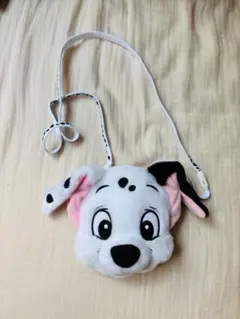 ディズニー　犬の顔型ショルダーバッグ
