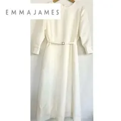 EMMAJAMES ワンピース アイボリー フォーマルイベント、セレモニーにも♪