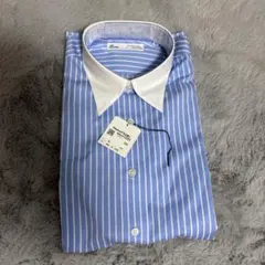 【新品未使用】Maker's Shirt 長袖ストライプシャツのサムネイル