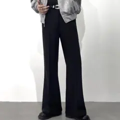 フレアストレートパンツ　メンズ　フリーサイズ【MODEFREAK】