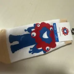 ミャクミャク　キャラクター柄ソックス