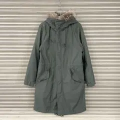 レイジブルー 3way モッズコート キルティングライナー ラクーンファー