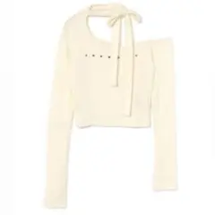 正規品 andmary Nana ribbon oneshoulder tops - メルカリ