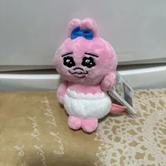 【新品未使用】　おぱんちゅうさぎ SNS風アクリル付きマスコット ぬいぐるみ