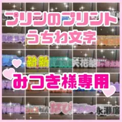 みつき様専用　連結うちわ文字　文字パネル　うちわ文字