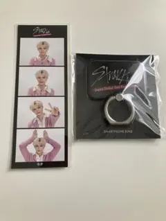 Straykids 4カットフォトステッカー スマホリング セット フィリックス