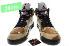 ナイキ エアジョーダン5 木村拓哉キムタクレトロシュプリーム デザート カモ