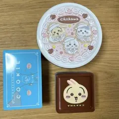 ちいかわ　クッキー缶、お菓子缶　3個セット