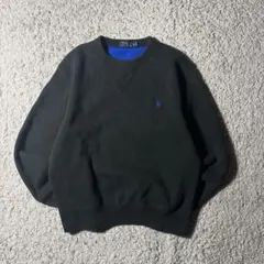 ラルフローレン　スウェット　トレーナー　ワンポイント刺繍　ロゴ刺繍　ユニセックス