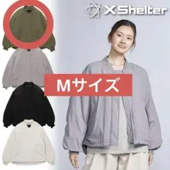 ワークマン エックスシェルター(R)断熱βレディースウォームブルゾン カーキ M