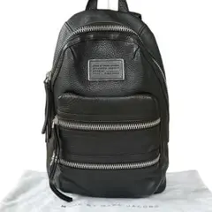【極美品】◾️マークジェイコブス◾️リュック◾️レザー シボ加工◾️ブラック◾️Y2K