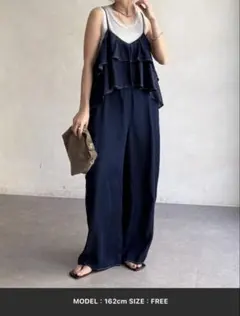 doudou デニムキャミサロペットのサムネイル