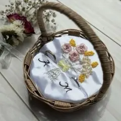 新作【大人気】バスケットリングピローNo.11