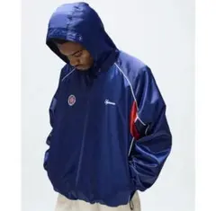 Supreme 24SS Satin Hooded Track Jacket