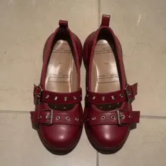 GU rokh メリージェーンシューズ レッド Sサイズ