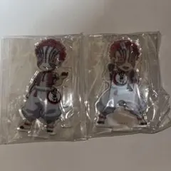 鬼滅の刃　繋がるランダムアクリルスタンド　猗窩座　左右セット