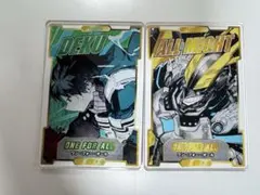 ヒロアカ　ステータスカードコレクション　緑谷出久　オールマイト