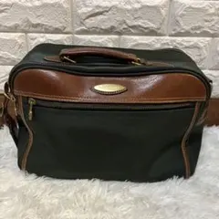 【美品】samsonit サムソナイト　2way ショルダーバッグ　グリーン