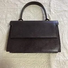 本革　ハンドバッグ