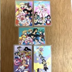 セーラームーンカード8枚セット キラキラカード入り - メルカリ