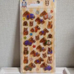 ぷっくりシール 競馬 サラブレッドコレクション オルフェーヴル プライズ品