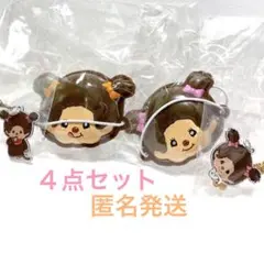 モンチッチ グッズ ミニおめん メタルチャーム モンチッチちゃん カプセルトイ