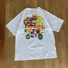 HUF 半袖Tシャツ　FRUITSTAND TEE Tシャツ バックプリント