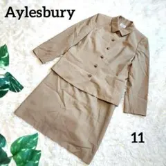 アリスバーリー ワンピースセットアップ ジャケット 膝丈 ベージュ Lサイズ